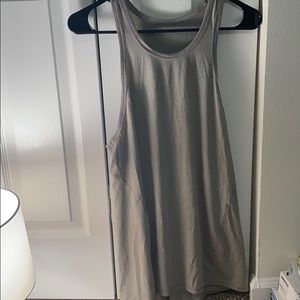 Lululemon high neck tie back tank
